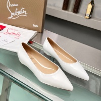 Cheap Christian Louboutin Flat Shoes For Women #1217060 Replica Wholesale [$102.00 USD] [ITEM#1217060] on Replica Christian Louboutin Flat Shoes