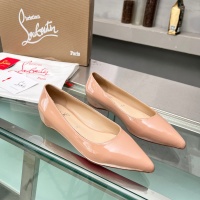 Cheap Christian Louboutin Flat Shoes For Women #1217065 Replica Wholesale [$102.00 USD] [ITEM#1217065] on Replica Christian Louboutin Flat Shoes