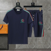 Gucci Tracksuits Short Sleeved For Men #1217846