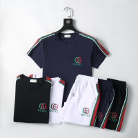 Cheap Gucci Tracksuits Short Sleeved For Men #1217846 Replica Wholesale [$56.00 USD] [ITEM#1217846] on Replica Gucci Tracksuits