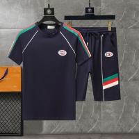 Gucci Tracksuits Short Sleeved For Men #1217851