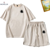 Cheap Moncler Tracksuits Short Sleeved For Men #1218033 Replica Wholesale [$48.00 USD] [ITEM#1218033] on Replica Moncler Tracksuits