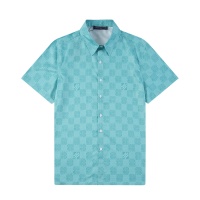 Louis Vuitton LV Shirts Short Sleeved For Men #1218208