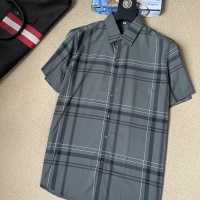 Cheap Burberry Shirts Short Sleeved For Men #1218240 Replica Wholesale [$60.00 USD] [ITEM#1218240] on Replica Burberry Shirts