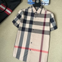 Burberry Shirts Short Sleeved For Men #1218251