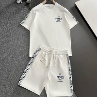 Fendi Tracksuits Short Sleeved For Men #1218296