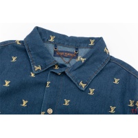 Cheap Louis Vuitton LV Shirts Short Sleeved For Unisex #1218505 Replica Wholesale [$60.00 USD] [ITEM#1218505] on Replica Louis Vuitton LV Shirts