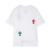 Cheap Chrome Hearts T-Shirts Short Sleeved For Unisex #1218775 Replica Wholesale [$38.00 USD] [ITEM#1218775] on Replica Chrome Hearts T-Shirts