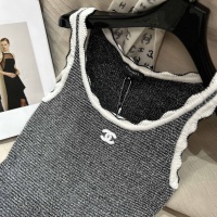 Cheap Chanel Dresses Sleeveless For Women #1219069 Replica Wholesale [$105.00 USD] [ITEM#1219069] on Replica Chanel Dresses