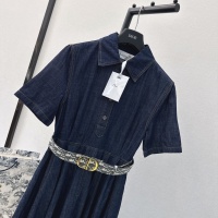 Cheap Christian Dior Dresses Short Sleeved For Women #1219087 Replica Wholesale [$158.00 USD] [ITEM#1219087] on Replica Christian Dior Dresses