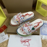 Cheap Christian Louboutin CL Slippers For Men #1220165 Replica Wholesale [$72.00 USD] [ITEM#1220165] on Replica Christian Louboutin CL Slippers