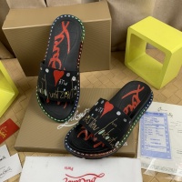 Cheap Christian Louboutin CL Slippers For Men #1220168 Replica Wholesale [$72.00 USD] [ITEM#1220168] on Replica Christian Louboutin CL Slippers