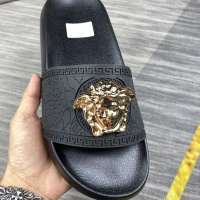 Cheap Versace Slippers For Men #1220286 Replica Wholesale [$45.00 USD] [ITEM#1220286] on Replica Versace Slippers