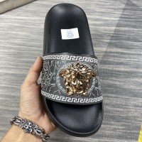 Cheap Versace Slippers For Men #1220288 Replica Wholesale [$45.00 USD] [ITEM#1220288] on Replica Versace Slippers