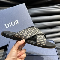 Cheap Christian Dior Slippers For Men #1220359 Replica Wholesale [$56.00 USD] [ITEM#1220359] on Replica Christian Dior Slippers