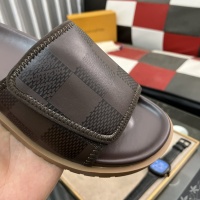 Cheap Louis Vuitton Slippers For Men #1220507 Replica Wholesale [$56.00 USD] [ITEM#1220507] on Replica Louis Vuitton Slippers