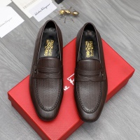 Cheap Salvatore Ferragamo Leather Shoes For Men #1221001 Replica Wholesale [$80.00 USD] [ITEM#1221001] on Replica Salvatore Ferragamo Leather Shoes