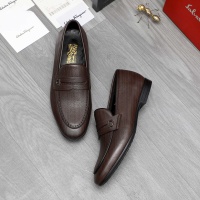 Cheap Salvatore Ferragamo Leather Shoes For Men #1221001 Replica Wholesale [$80.00 USD] [ITEM#1221001] on Replica Salvatore Ferragamo Leather Shoes