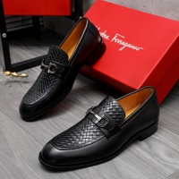 Cheap Salvatore Ferragamo Leather Shoes For Men #1221002 Replica Wholesale [$82.00 USD] [ITEM#1221002] on Replica Salvatore Ferragamo Leather Shoes