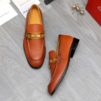 Cheap Salvatore Ferragamo Leather Shoes For Men #1221003 Replica Wholesale [$82.00 USD] [ITEM#1221003] on Replica Salvatore Ferragamo Leather Shoes