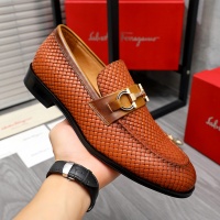 Cheap Salvatore Ferragamo Leather Shoes For Men #1221003 Replica Wholesale [$82.00 USD] [ITEM#1221003] on Replica Salvatore Ferragamo Leather Shoes