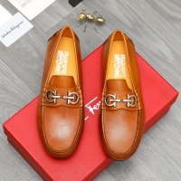 Cheap Salvatore Ferragamo Leather Shoes For Men #1221228 Replica Wholesale [$76.00 USD] [ITEM#1221228] on Replica Salvatore Ferragamo Leather Shoes