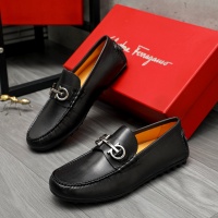 Cheap Salvatore Ferragamo Leather Shoes For Men #1221230 Replica Wholesale [$76.00 USD] [ITEM#1221230] on Replica Salvatore Ferragamo Leather Shoes