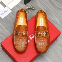 Cheap Salvatore Ferragamo Leather Shoes For Men #1221231 Replica Wholesale [$76.00 USD] [ITEM#1221231] on Replica Salvatore Ferragamo Leather Shoes