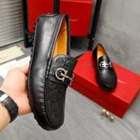 Cheap Salvatore Ferragamo Leather Shoes For Men #1221233 Replica Wholesale [$76.00 USD] [ITEM#1221233] on Replica Salvatore Ferragamo Leather Shoes