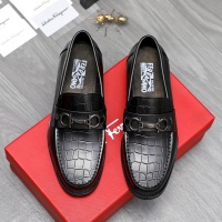 Cheap Salvatore Ferragamo Leather Shoes For Men #1221250 Replica Wholesale [$82.00 USD] [ITEM#1221250] on Replica Salvatore Ferragamo Leather Shoes