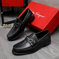 Cheap Salvatore Ferragamo Leather Shoes For Men #1221250 Replica Wholesale [$82.00 USD] [ITEM#1221250] on Replica Salvatore Ferragamo Leather Shoes