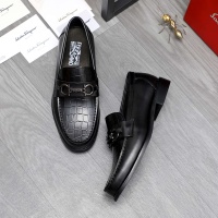 Cheap Salvatore Ferragamo Leather Shoes For Men #1221250 Replica Wholesale [$82.00 USD] [ITEM#1221250] on Replica Salvatore Ferragamo Leather Shoes