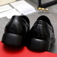 Cheap Salvatore Ferragamo Leather Shoes For Men #1221263 Replica Wholesale [$92.00 USD] [ITEM#1221263] on Replica Salvatore Ferragamo Leather Shoes