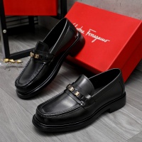 Cheap Salvatore Ferragamo Leather Shoes For Men #1221266 Replica Wholesale [$92.00 USD] [ITEM#1221266] on Replica Salvatore Ferragamo Leather Shoes