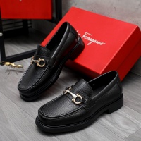 Cheap Salvatore Ferragamo Leather Shoes For Men #1221269 Replica Wholesale [$92.00 USD] [ITEM#1221269] on Replica Salvatore Ferragamo Leather Shoes