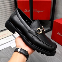 Cheap Salvatore Ferragamo Leather Shoes For Men #1221270 Replica Wholesale [$92.00 USD] [ITEM#1221270] on Replica Salvatore Ferragamo Leather Shoes