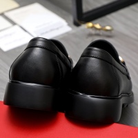 Cheap Salvatore Ferragamo Leather Shoes For Men #1221270 Replica Wholesale [$92.00 USD] [ITEM#1221270] on Replica Salvatore Ferragamo Leather Shoes