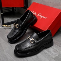 Cheap Salvatore Ferragamo Leather Shoes For Men #1221271 Replica Wholesale [$92.00 USD] [ITEM#1221271] on Replica Salvatore Ferragamo Leather Shoes