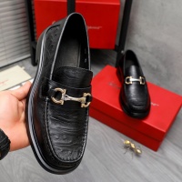 Cheap Salvatore Ferragamo Leather Shoes For Men #1221271 Replica Wholesale [$92.00 USD] [ITEM#1221271] on Replica Salvatore Ferragamo Leather Shoes