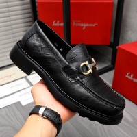 Cheap Salvatore Ferragamo Leather Shoes For Men #1221271 Replica Wholesale [$92.00 USD] [ITEM#1221271] on Replica Salvatore Ferragamo Leather Shoes