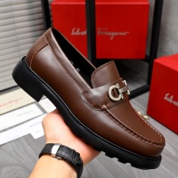 Cheap Salvatore Ferragamo Leather Shoes For Men #1221272 Replica Wholesale [$92.00 USD] [ITEM#1221272] on Replica Salvatore Ferragamo Leather Shoes