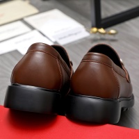 Cheap Salvatore Ferragamo Leather Shoes For Men #1221272 Replica Wholesale [$92.00 USD] [ITEM#1221272] on Replica Salvatore Ferragamo Leather Shoes