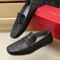 Cheap Salvatore Ferragamo Leather Shoes For Men #1221530 Replica Wholesale [$118.00 USD] [ITEM#1221530] on Replica Salvatore Ferragamo Leather Shoes