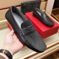 Cheap Salvatore Ferragamo Leather Shoes For Men #1221530 Replica Wholesale [$118.00 USD] [ITEM#1221530] on Replica Salvatore Ferragamo Leather Shoes