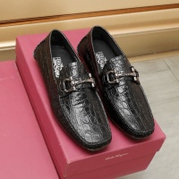 Cheap Salvatore Ferragamo Leather Shoes For Men #1221546 Replica Wholesale [$118.00 USD] [ITEM#1221546] on Replica Salvatore Ferragamo Leather Shoes