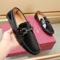 Cheap Salvatore Ferragamo Leather Shoes For Men #1221551 Replica Wholesale [$118.00 USD] [ITEM#1221551] on Replica Salvatore Ferragamo Leather Shoes