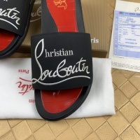 Cheap Christian Louboutin CL Slippers For Men #1221756 Replica Wholesale [$68.00 USD] [ITEM#1221756] on Replica Christian Louboutin CL Slippers