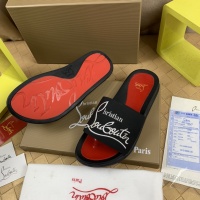 Cheap Christian Louboutin CL Slippers For Men #1221756 Replica Wholesale [$68.00 USD] [ITEM#1221756] on Replica Christian Louboutin CL Slippers