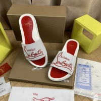 Cheap Christian Louboutin CL Slippers For Men #1221757 Replica Wholesale [$68.00 USD] [ITEM#1221757] on Replica Christian Louboutin CL Slippers