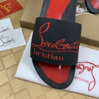 Cheap Christian Louboutin CL Slippers For Men #1221759 Replica Wholesale [$68.00 USD] [ITEM#1221759] on Replica Christian Louboutin CL Slippers